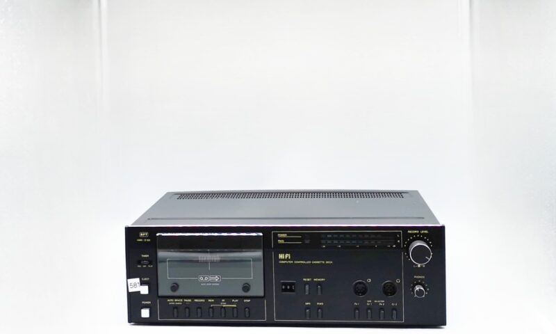 RFT Kassettendeck <br> HMK-D 100 schwarz