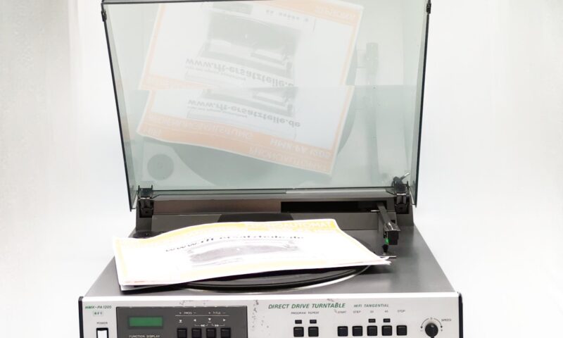 RFT Schallplattenspieler<br> HMK-PA 1205 silber