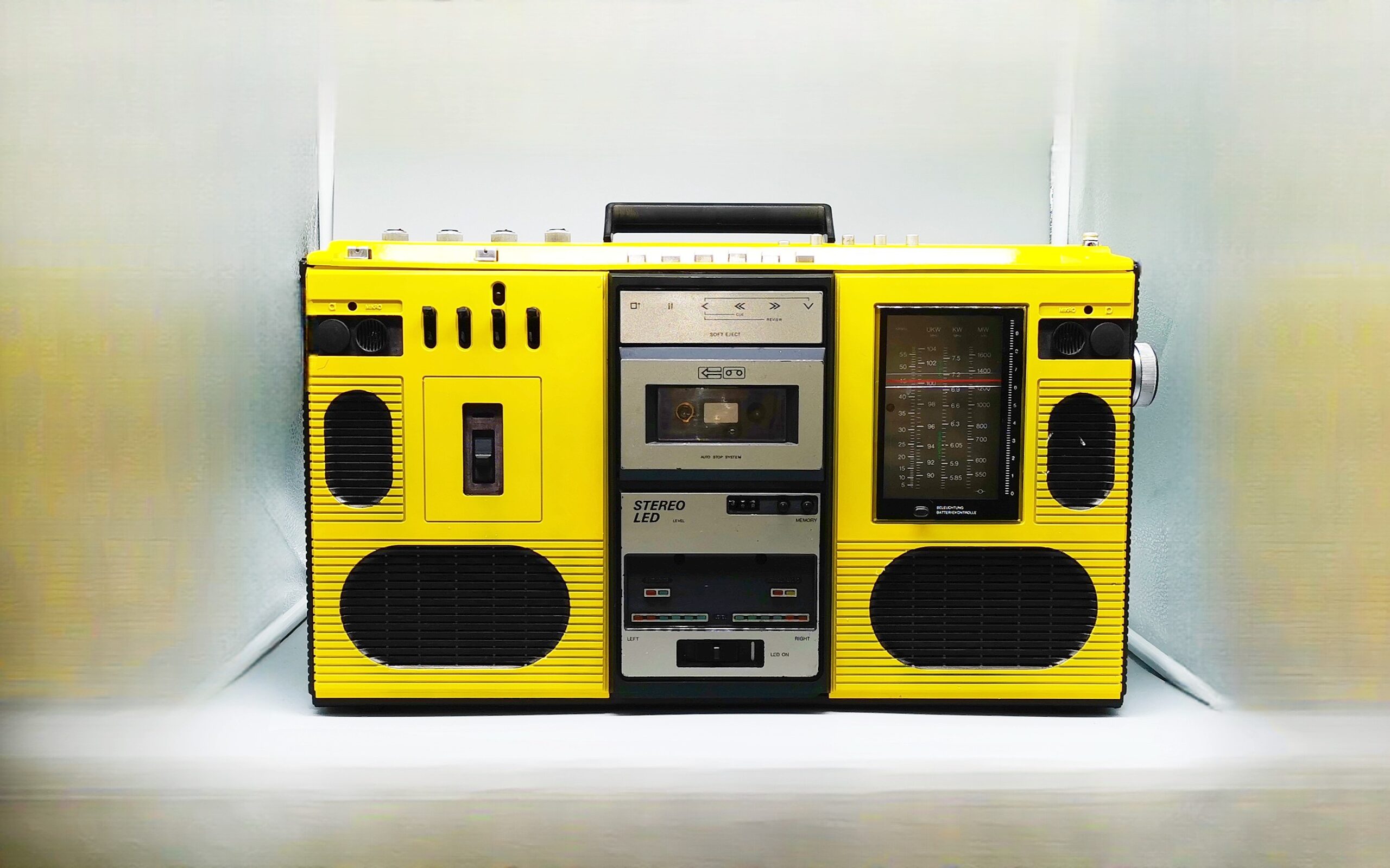 RFT Stereorekorder<br>SKR 501 gelb